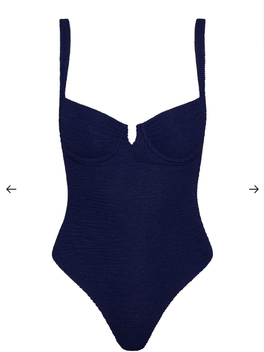 Monday Swimwear CLOVELLY ONE PIECE - MIDNIGHT CRINKLE